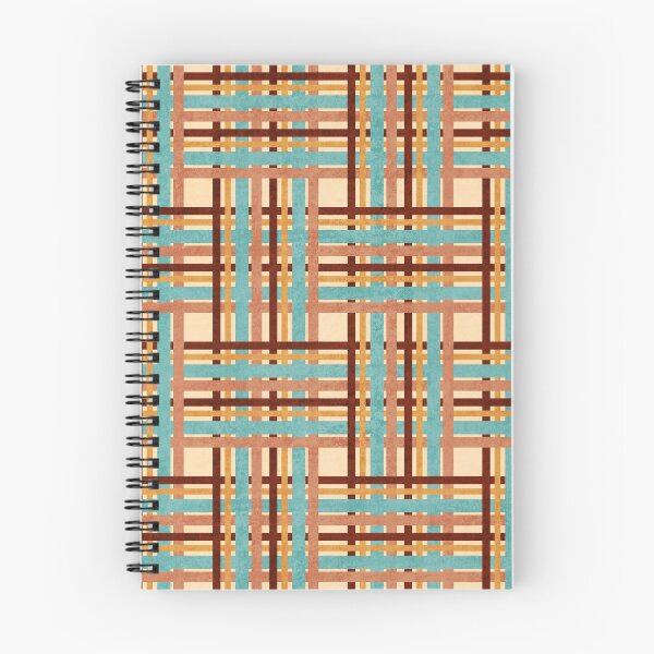 Item preview, Fall Plaid Repeat Pattern in Red, Teal, Yellow, Vanilla  designed and sold by Lavender Mint Graphics.