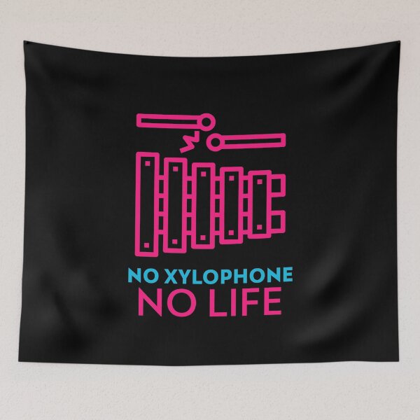 Item preview, No Xylophone, No Life - Xylophone Musical Instrument Design designed and sold by Shirtlify.