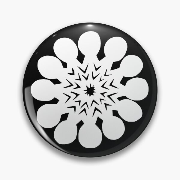 Item preview, Snowflake 1 on black designed and sold by Encie-Designs.
