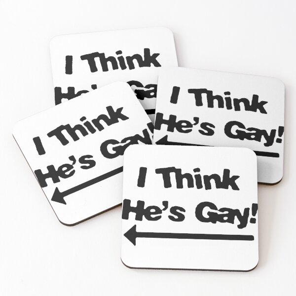 Item preview, I think he is gay Funny saying LGBT moon eclipse galaxy space werewolf Gift Premium Apparel Funny Holiday Xmas designed and sold by DesignByHeartUK.