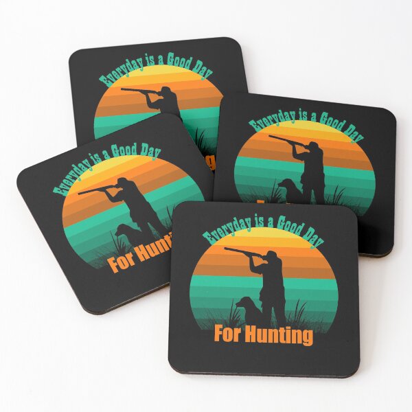 Item preview, Everyday is a Good Day for Hunting Hunter and Dog designed and sold by Itaya Art.