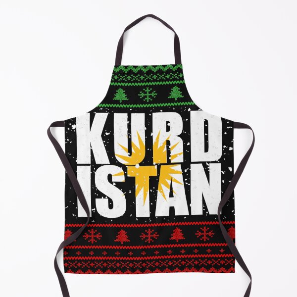 Artikelvorschau, KURDISTAN Kurdi Krudisch Kurden Ugly Christmas Sweater Xmas Shirt Design Kürd Her Biji GRÜN ROT GELB Kurdische Sonne entworfen und verkauft von Frontoni.