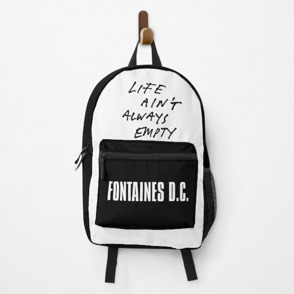Item preview, Life Ain't Always Empty - Fontaines D.C. Lyric (Black on White) designed and sold by Fox Newton.