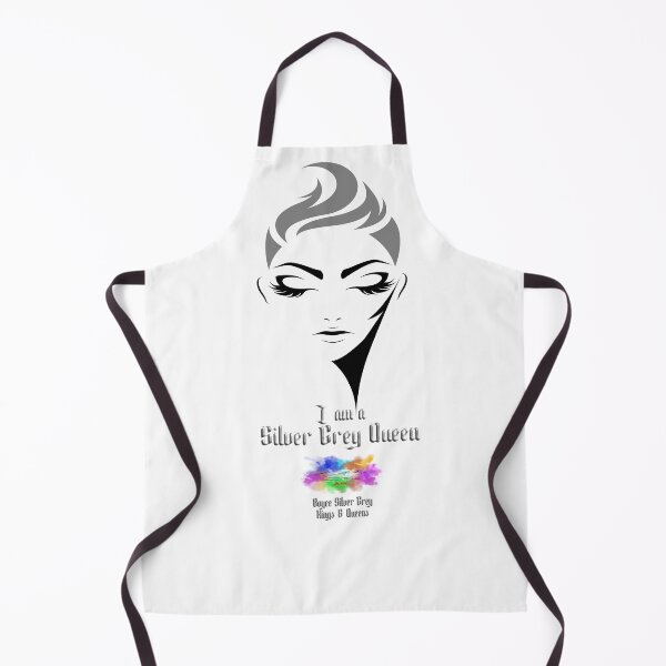 Item preview,   Soy una Reina Gris Plata con el pelo corto. designed and sold by markyboyce247.