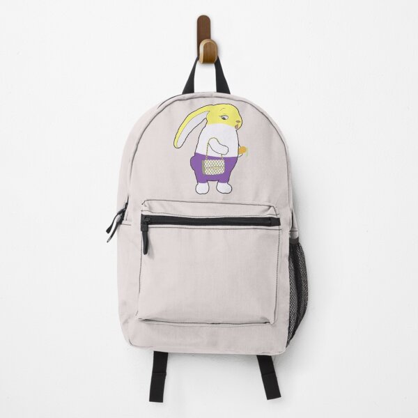Item preview, Cute Non Binary Bunny Non-Bun - Kawaii Genderqueer LGBT designed and sold by ViewerEqualsPhoton.