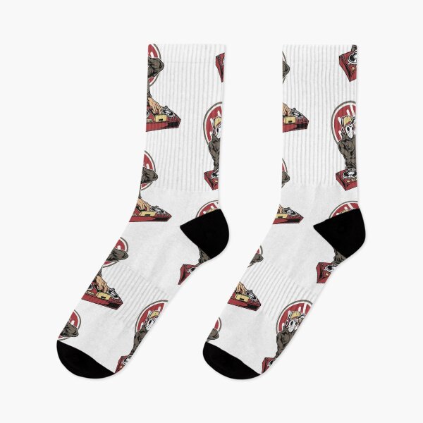 Item preview, DJ in mask playing on mixer on white designed and sold by coffeeapparel.