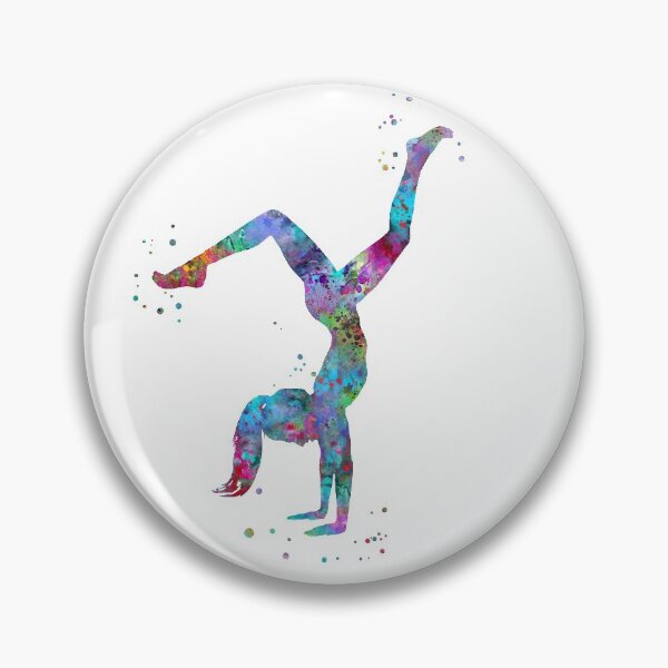Item preview, Hand stand by woman, handstand  designed and sold by Rosaliartbook.