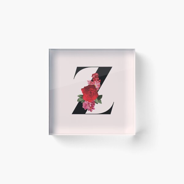Item preview,  Floral Letter Z |English Alphabet Series  designed and sold by BYNANA80.