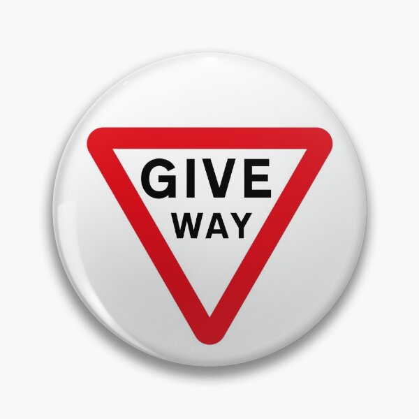 Item preview, UK Give Way Road Sign designed and sold by MintGubbins.