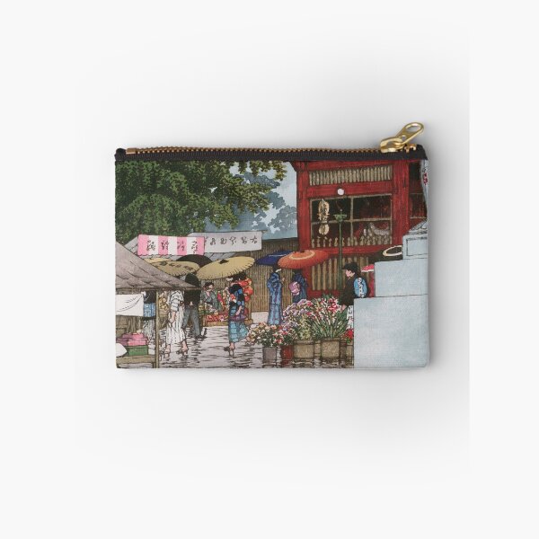 Item preview, Morning Rain in Asakusa by Kawase Hasui designed and sold by Ukiyo-Studio.