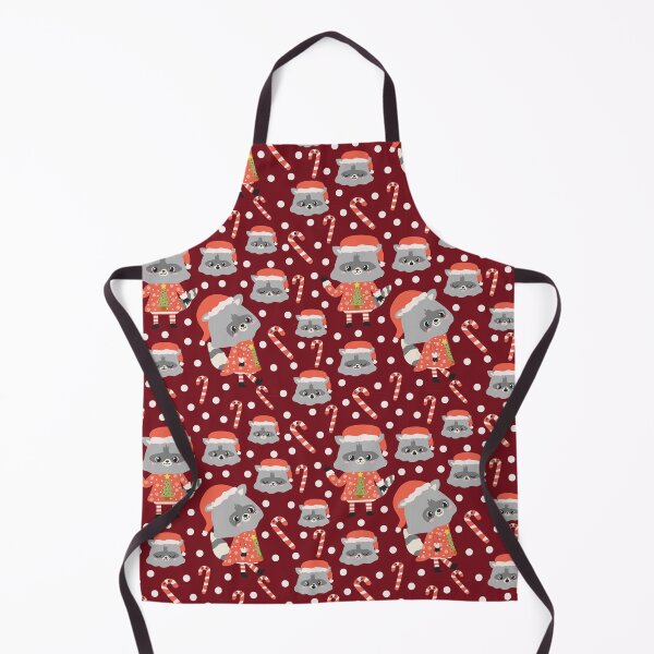 Item preview, Christmas Racoon Pattern Design Red designed and sold by racharanha.