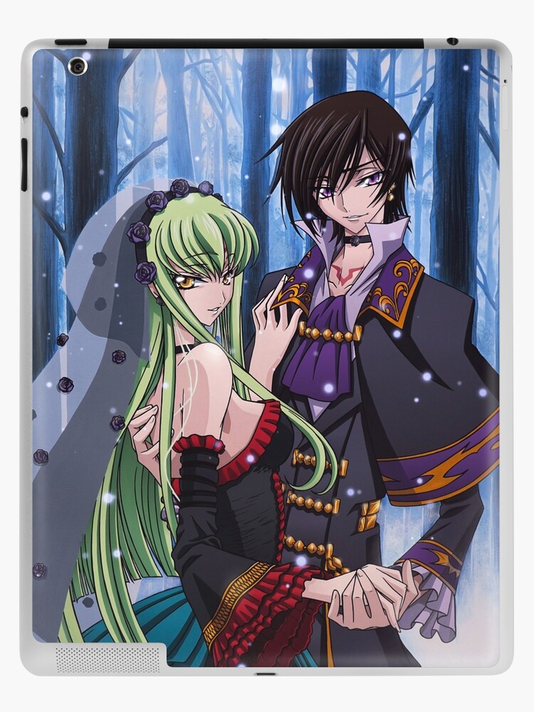 Immortal Black Wedding anime couple manga fanart Greeting Card by