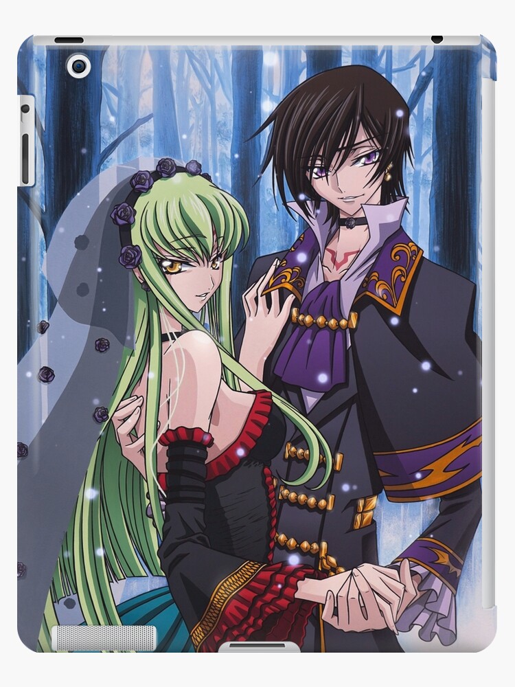 Immortal Black Wedding anime couple manga fanart Greeting Card by