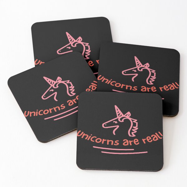 Item preview, Unicorns are Real designed and sold by hintprint.