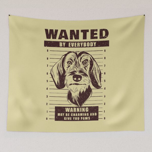 Item preview, Wanted wirehaired Dachshund - Imperial designed and sold by HappySchnapper.