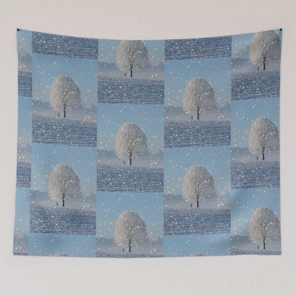Item preview, Lone winter tree designed and sold by CosmicBee.