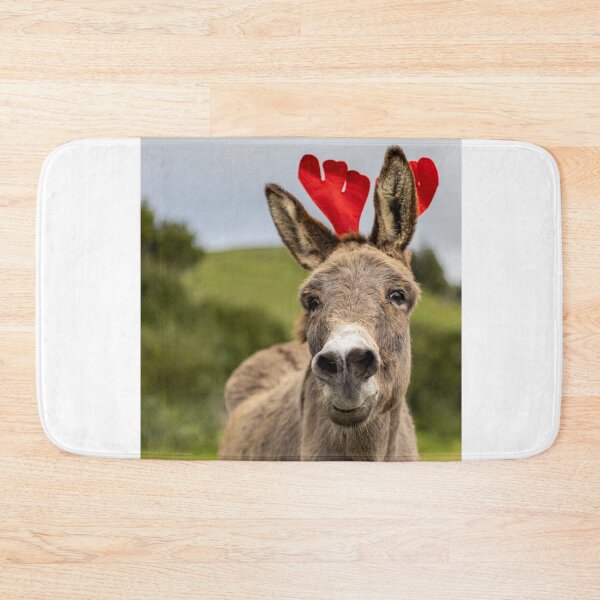 Item preview, Christmas season, donkey with decoration, funny and cute animal. designed and sold by AylaHarbich.