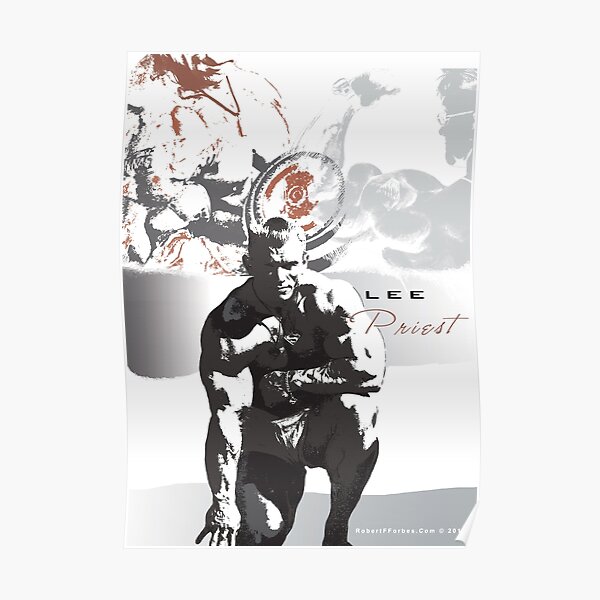 Bodybuilding Legend - Lee Priest Poster