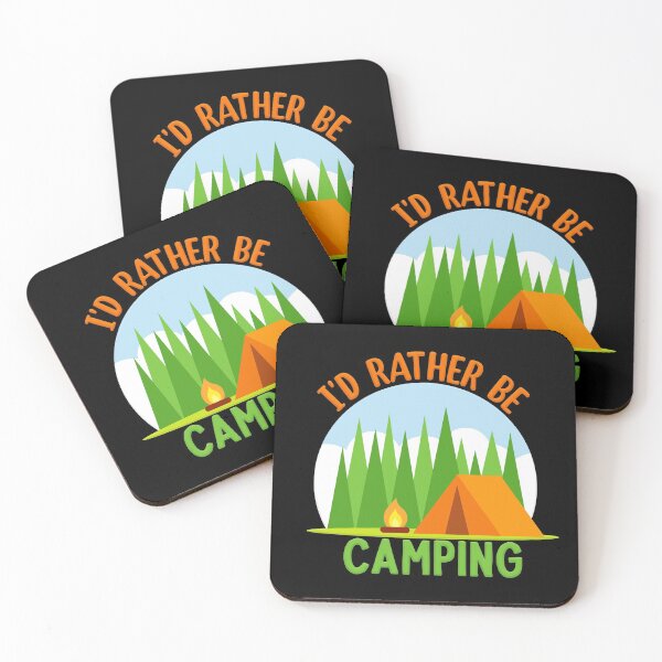 Item preview, I'd Rather Be Camping designed and sold by franktact.
