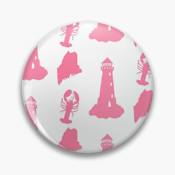Item preview, Hot Pink State of Maine Sticker Pack  designed and sold by Dalaura.