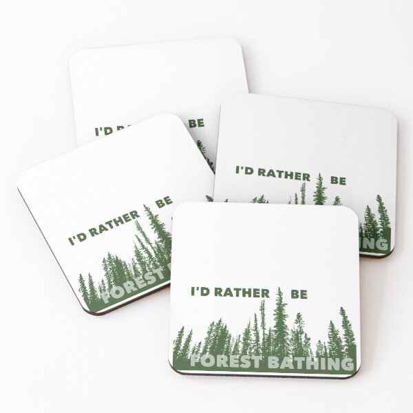 Item preview, I'd Rather Be Forest Bathing designed and sold by Esskay Designs.
