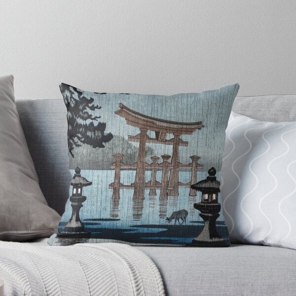 Item preview, Miyajima in the rain by Koitsu Tsuchiya designed and sold by Ukiyo-Studio.