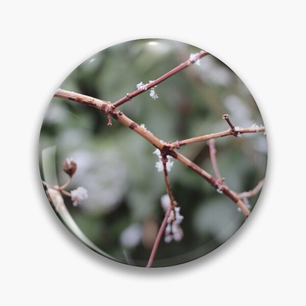 Item preview, Small Tree Branch with Snow in the Winter designed and sold by JariHawk.