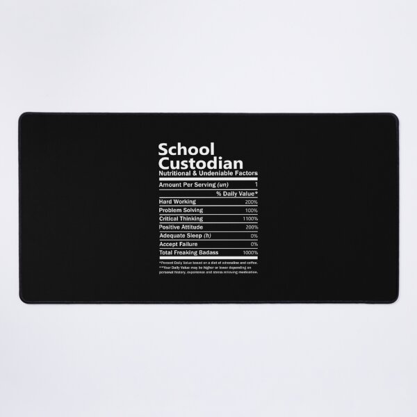Item preview, School Custodian T Shirt - Nutritional and Undeniable Factors Gift Item Tee designed and sold by oslandefren.