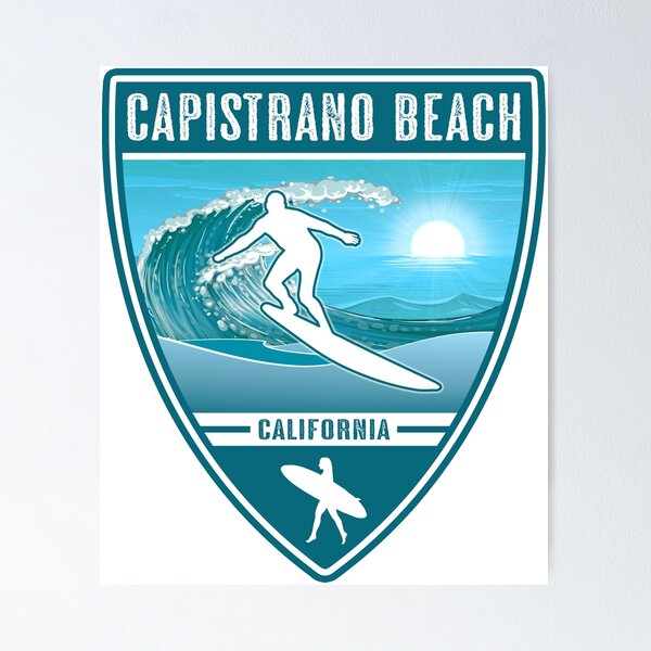 Item preview, Surf Capistrano Beach California designed and sold by Jared Davies.