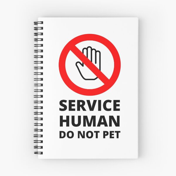 Item preview, Service Human Do Not Pet designed and sold by appareltolove.