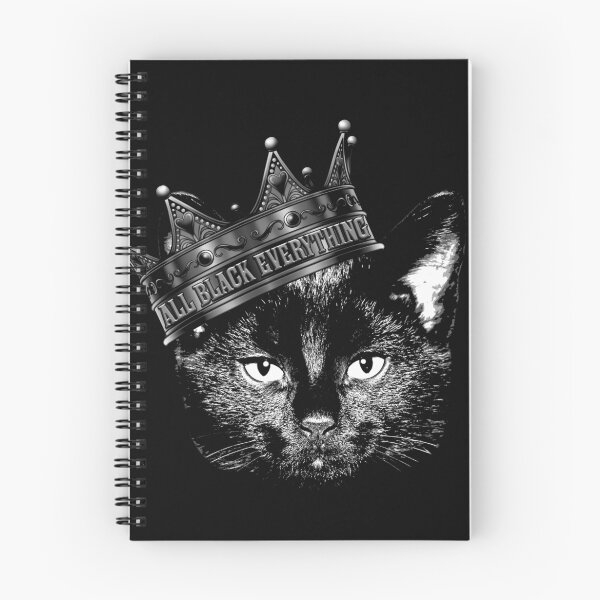 Item preview, All Black Kitten Wearing a Crown  designed and sold by DooodleGod.