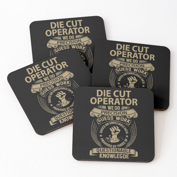 Item preview, Die Cut Operator T Shirt - We Do Precision Job Gift Item Tee designed and sold by smueller39.