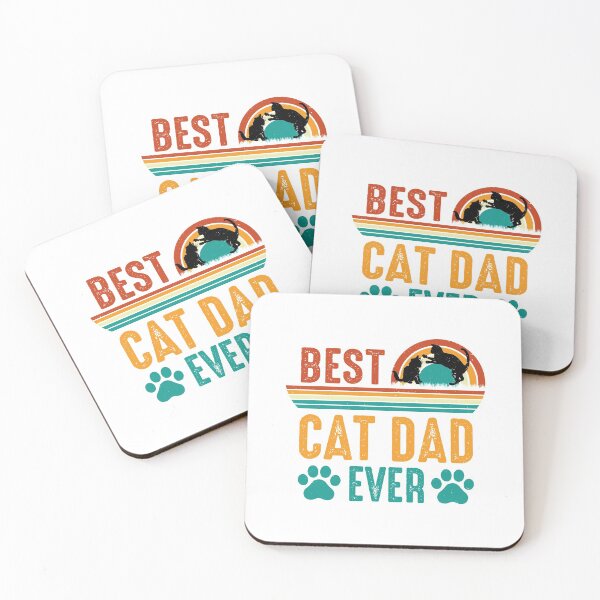 Item preview, Best Cat Dad Ever designed and sold by lifecareful.