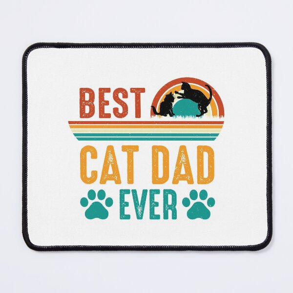 Item preview, Best Cat Dad Ever designed and sold by lifecareful.