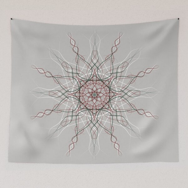 Item preview, Christmas Mandala Snowflake designed and sold by MixinMadness.
