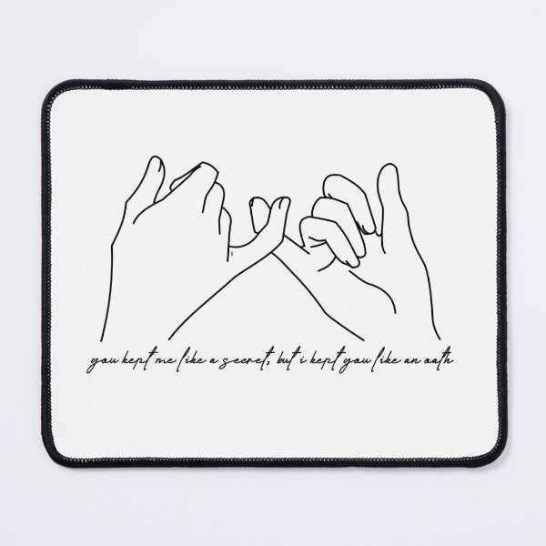 Item preview, you kept me like a secret, but I kept you like an oath - all too well designed and sold by gleespirit.