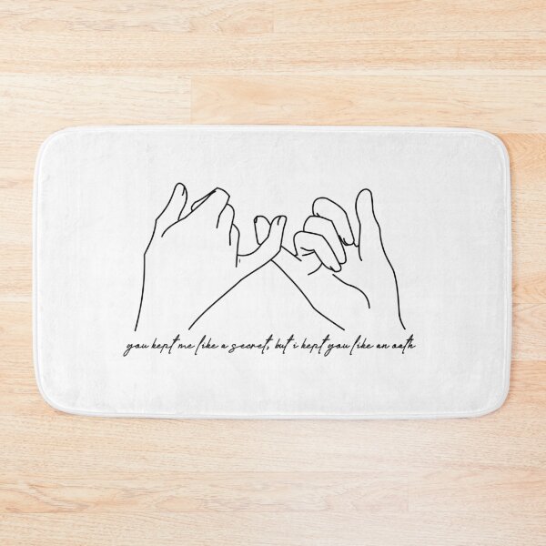 Item preview, you kept me like a secret, but I kept you like an oath - all too well designed and sold by gleespirit.