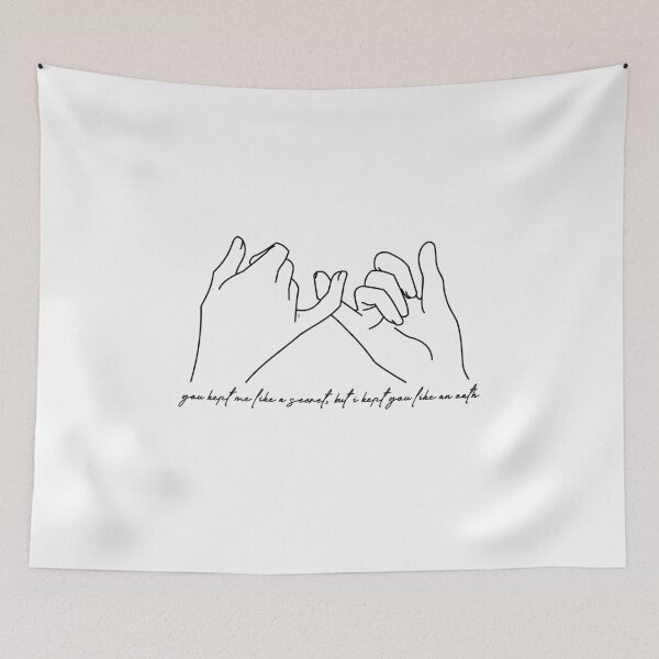 Item preview, you kept me like a secret, but I kept you like an oath - all too well designed and sold by gleespirit.