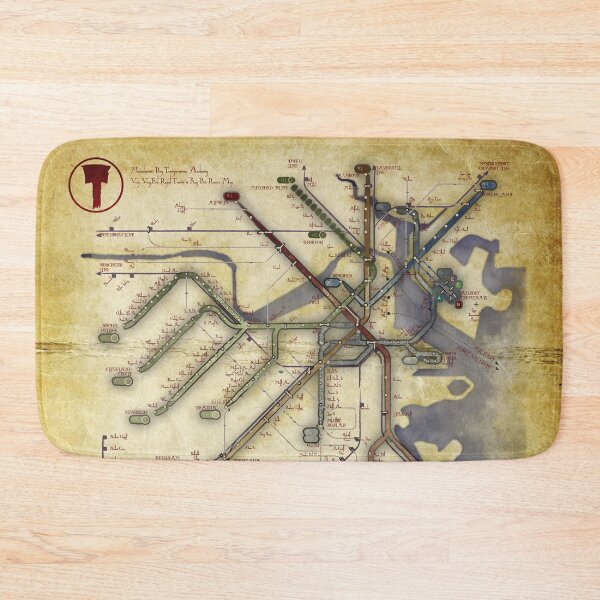 Item preview, An Ancient T Map designed and sold by tthemusical.
