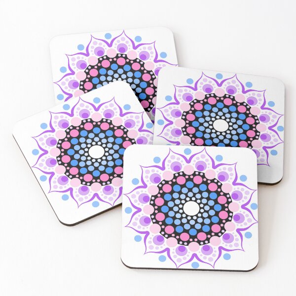 Item preview, "Inspiration" dot mandala designed and sold by ColorDropsM.