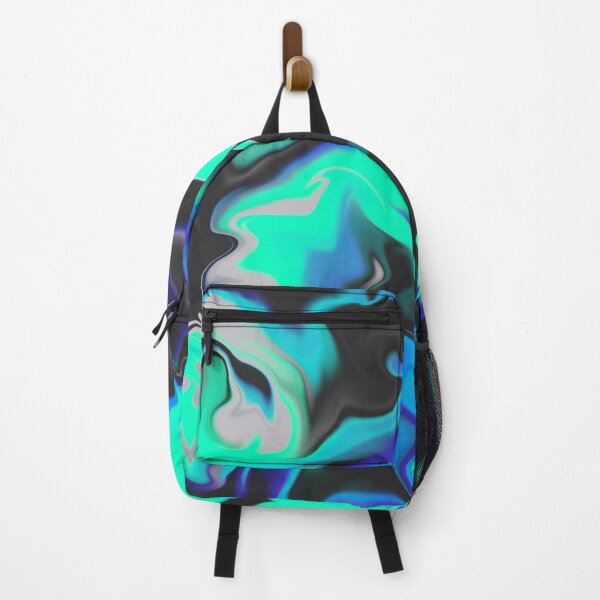 Item preview, Eclectic Blue Liquid Abstract Swirl designed and sold by Quoppidou.