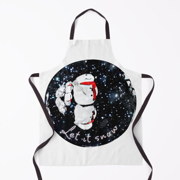 Item preview, Let is Snow _ snowman, crystal ball, photo design designed and sold by kikidu21.