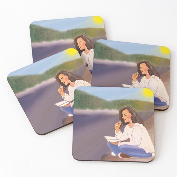 Item preview, The young woman on the pontoon designed and sold by Virginie Staiano.