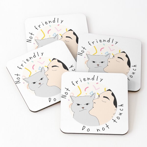 Item preview, No es amigable, no toques el fondo colorido. designed and sold by Sevval123.