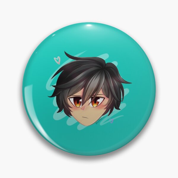 Item preview, Aaron lycan chibi head   designed and sold by DXDesignGifts.