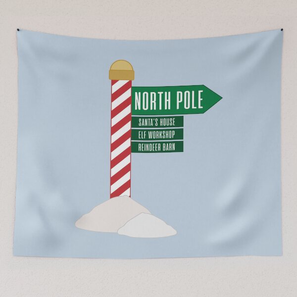 Item preview, North Pole Sign designed and sold by Arianna Khalil.