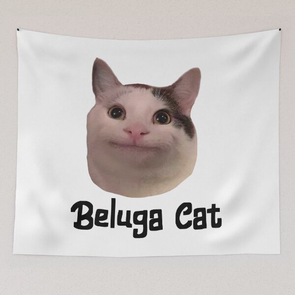 Item preview, beluga cat discord pfp  designed and sold by Stickiii ♡.