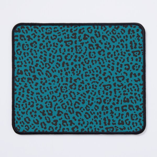 Item preview, TEAL + BLACK LEOPARD designed and sold by MerakiCreative.