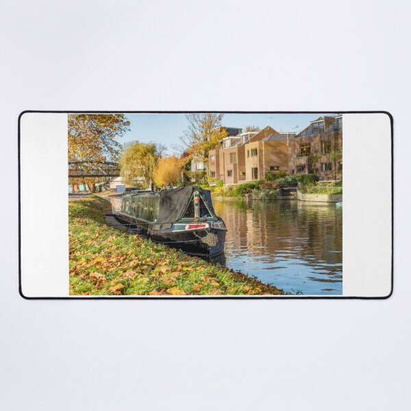 Item preview, Traditional house boat moored up on the River Cam, Cambridge designed and sold by yackers1.