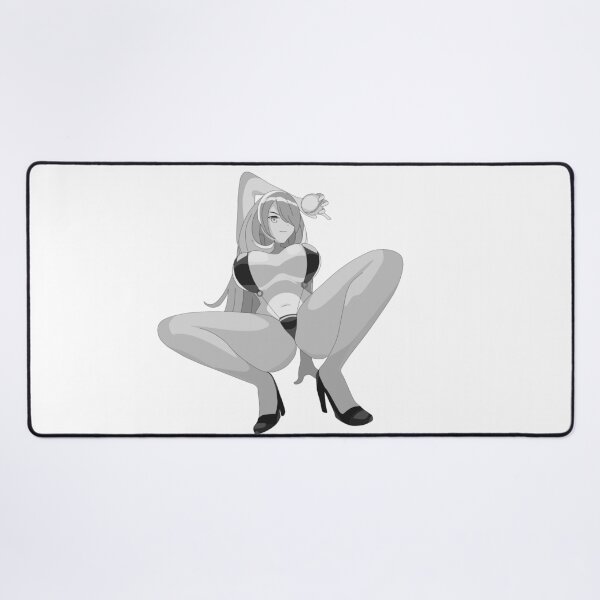 Item preview, Lewd anime girl hentai manga ecchi waifu gray tone designed and sold by ArthurPoe.
